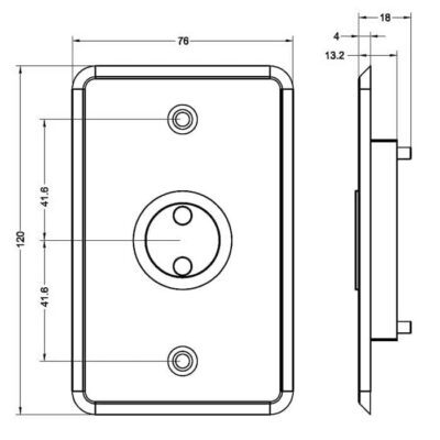 Watchguard Touch Door Release Button