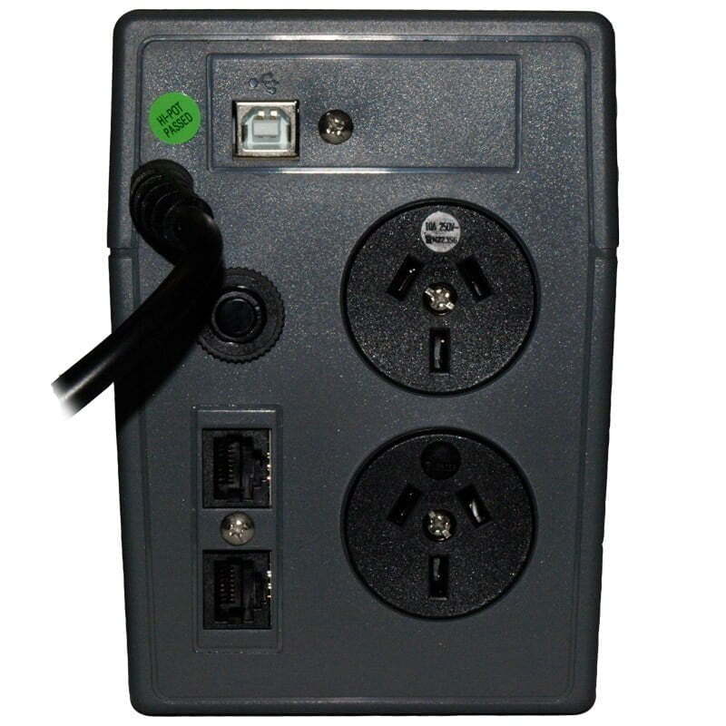 650VA Line-Interactive Tower UPS - 360W