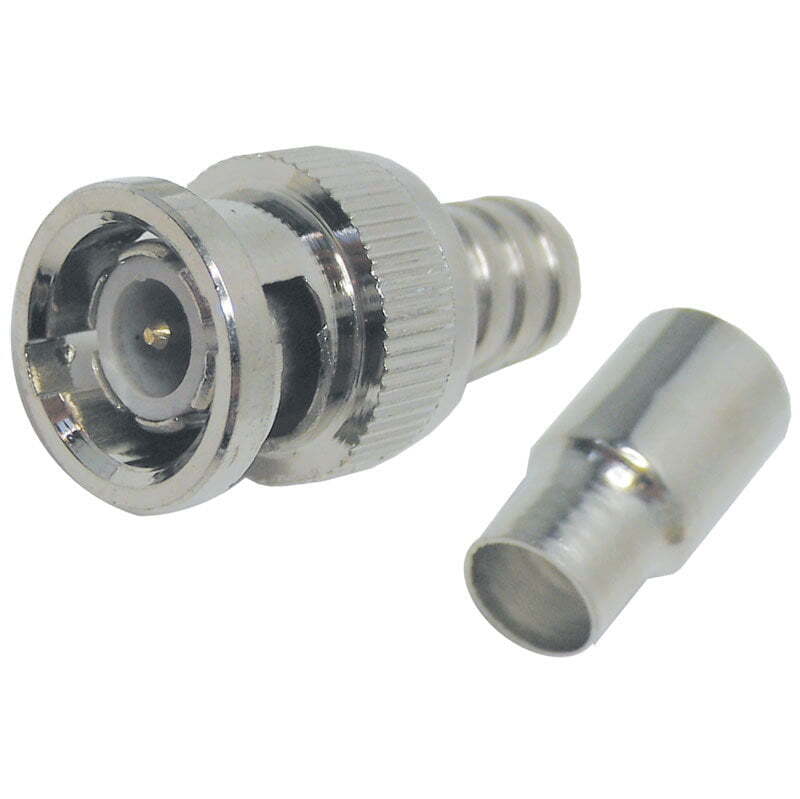 BNC Connector for RG59U 75Ohm Coaxial Cable