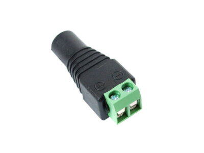 DC Power Connector Socket (Female) to Mini Terminal Block - VSDCPFTB
