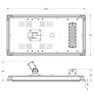 30W Microwave Sensor Solar LED Street Light - SSL-B30MC
