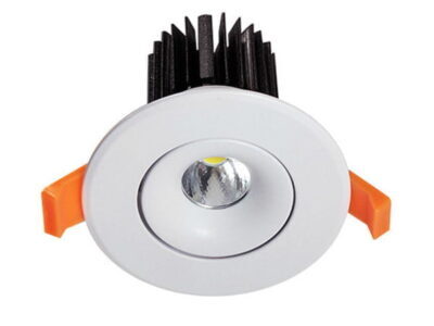 10W Commercial Adjustable Dimmable LED Downlight (3000K)