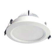 10W Residential Fixed LED Dimmable Downlight (3000K)