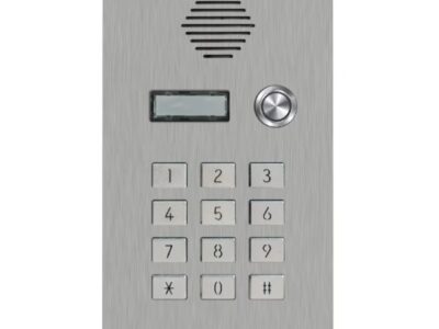 LTE 4G Door Intercom - 1 buttons, Keypad, 2 doors AN3804