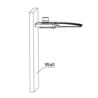 Yoke Wall Adjustable Bracket for LSL-B Street Lights