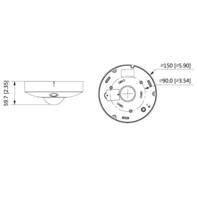 Specialist AI Series 12.0MP People Counting 360° Fisheye Dome - Image 4