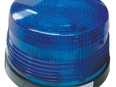 Flashing Blue Strobe Light