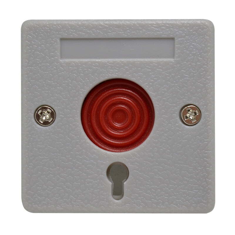 Hardwired Panic Button Switch with Key - ALE-PNB