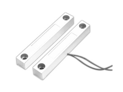 Heavy Duty Hard Wired Reed Switch - White