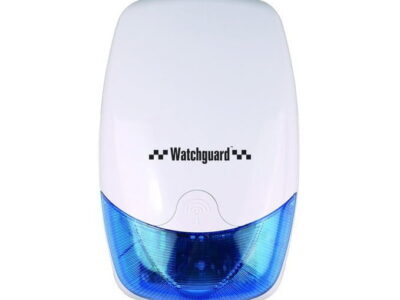 Watchguard Wired Siren (dual sound) & Strobe with Backup Battery