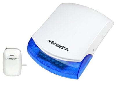 Watchguard Wireless Siren & Strobe with Backup Battery
