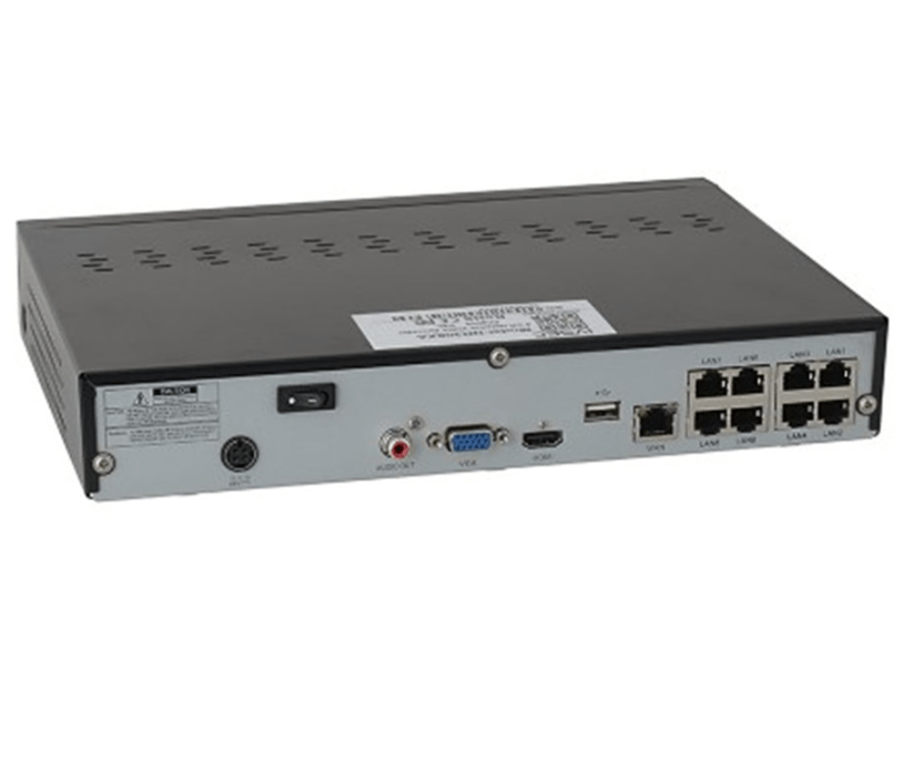 IVSEC Kit 4 x NC110ADX 5MP Cameras, NVR 8 PoE+ Ports, 4K, 2TB