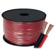 Figure 8 Cable | 100m | Red & Black | 24/0.20mm | 0.75mm² - DF8C4RB