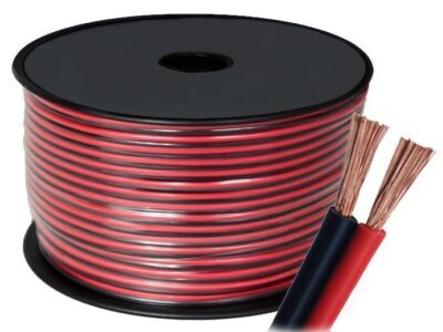 100m Figure 8 Cable (24/0.75mm) - Red / Black