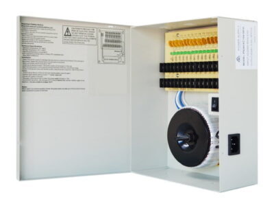 24VAC 18 Channel 10A Heavy Duty Transformer - CCTV Power Supply