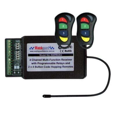 4 Channel Multi-Function Receiver / Transmitter Set - 433.92 MHz with Onboard Relays - RXPROR4