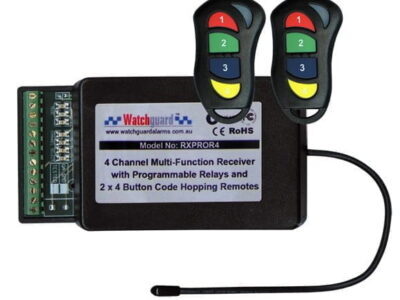 4 Channel Multi-Function Receiver / Transmitter Set - 433.92 MHz with Onboard Relays