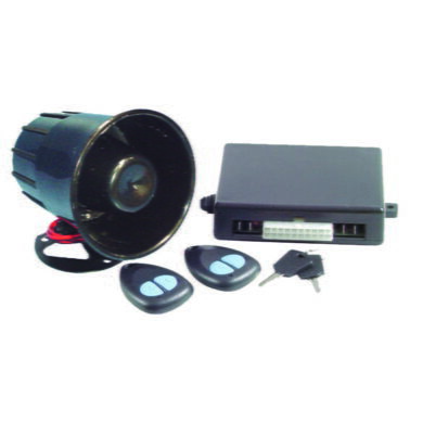 GTS 24 Volt Car Alarm With 2 Point Immobiliser with Single Tone Siren - GTS24V