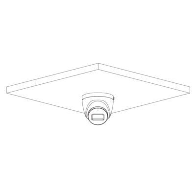 Professional AI Series 6.0MP Fixed Turret Dome