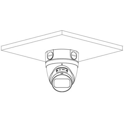 Professional Series 4.0MP Motorised Turret Dome