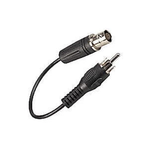 RCA Plug to BNC Jack 6" Adaptor Cable