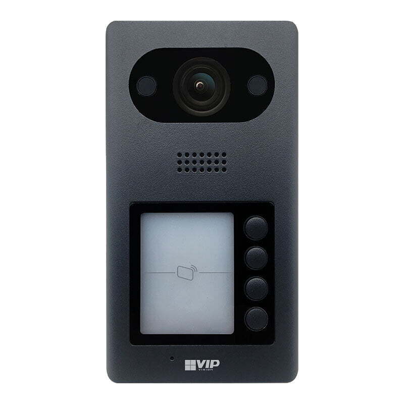 Residential 4 Button IP Intercom Door Station - INTIPDDS4