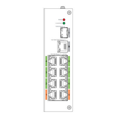 8-port Unmanaged Fast Extended PoE Ethernet Switch - Image 3