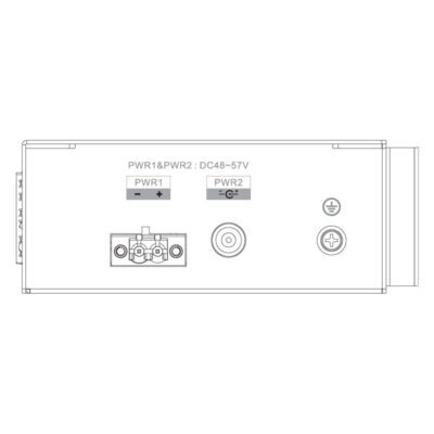 8-port Unmanaged Fast Extended PoE Ethernet Switch - Image 2