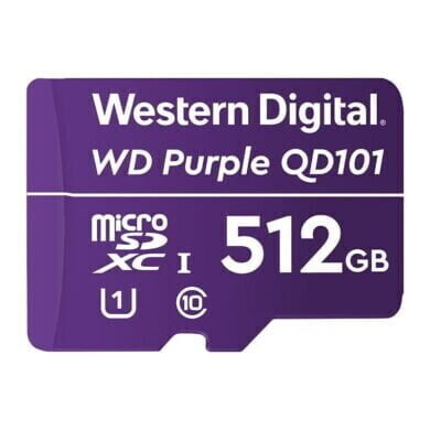 512GB Surveillance MicroSD Card - WDSD512GB