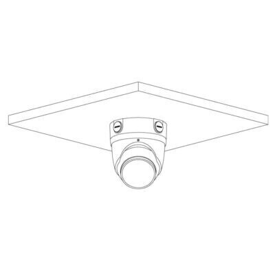 Professional AI Series 8.0MP Fixed Deterrence Turret