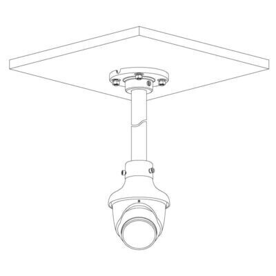 Professional AI Series 8.0MP Fixed Deterrence Turret
