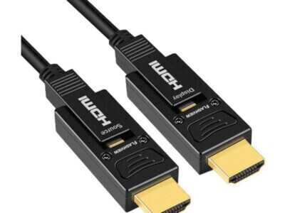 10m Optical Fibre HDMI Cable (Type D to Type A)