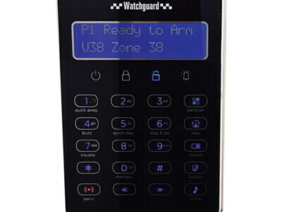 LCD Touch Keypad for WGAP864 Alarm System - Black