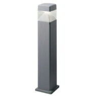 Ester 10W Square LED Bollard (Grey) - FU-EST-10G