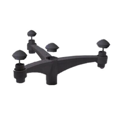 Midipilar Pole Bracket - Triple (Black) - FU-MID-P3B