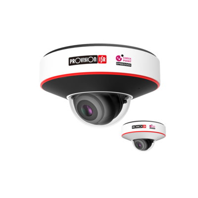 10M IR 6MP Fixed Lens Anti-Vandal Dome - DMA-360IPEN-28-V4