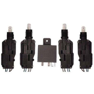 Heavy Duty 4 Door Central Locking Kit - CLKHD
