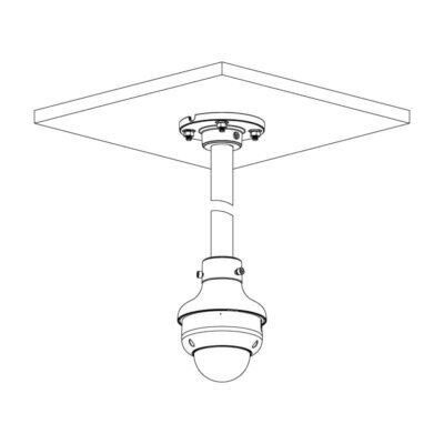 Professional AI Series 4.0MP Motorised Vandal Dome