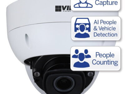 Ultimate AI Series 8.0MP Motorised Vandal Dome