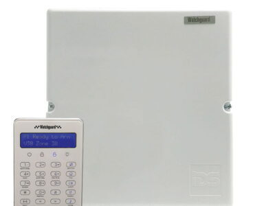 Watchguard Professional 8 Zone Alarm Panel & LCD Keypad (White) - WGAP864PW2
