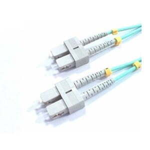 SC-SC OM3 Multimode Fibre Optic Patch Lead - 3m