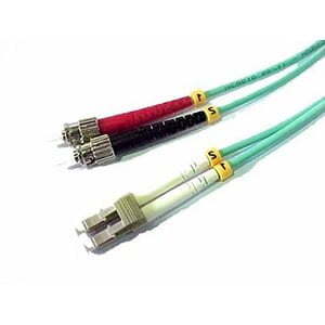 LC-ST OM3 Multimode Fibre Optic Patch Lead - 10m - FCLCST10MOM3