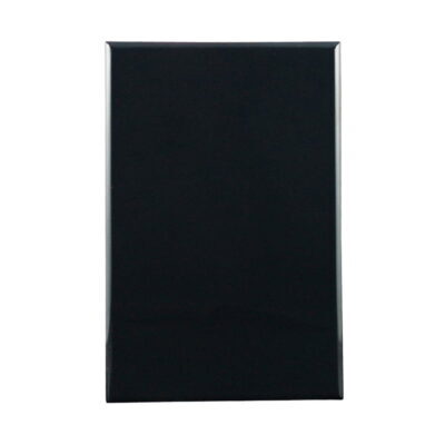 Basix S Series Blank Plate - Black - CS-BS-PBB