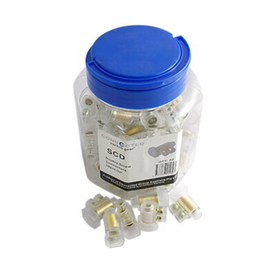 Double Screw Connectors  - Jar of 50 pieces - CS-SCD