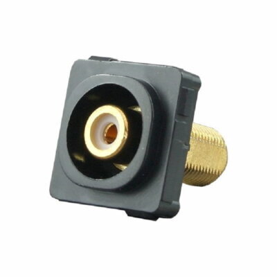 RCA Mechanism Recessed White ID - Black - CS-MRCARWB