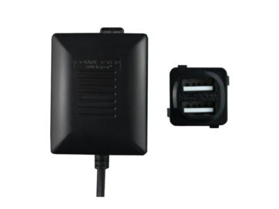 Dual USB Charger Fast Charge - Black - CS-MUSB31RB