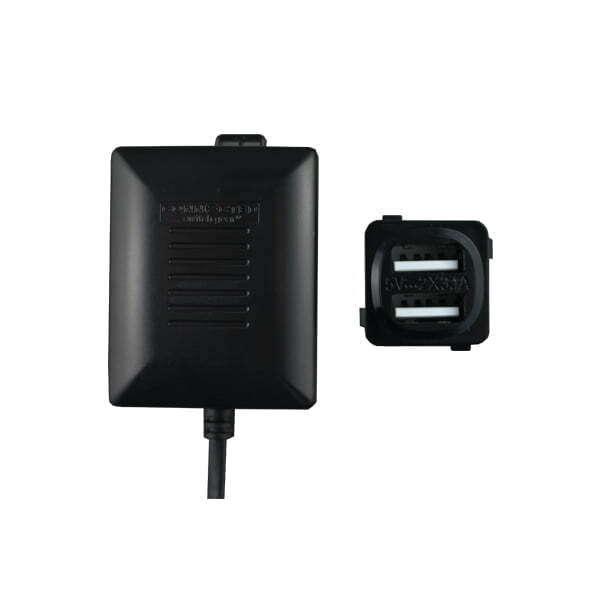 Dual USB Charger Fast Charge - Black - CS-MUSB31RB