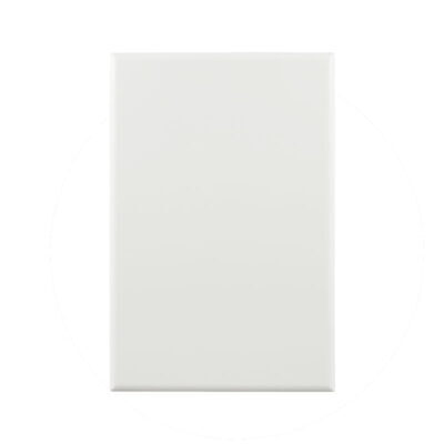 Basix S Series Blank Plate - White - CS-BS-PB