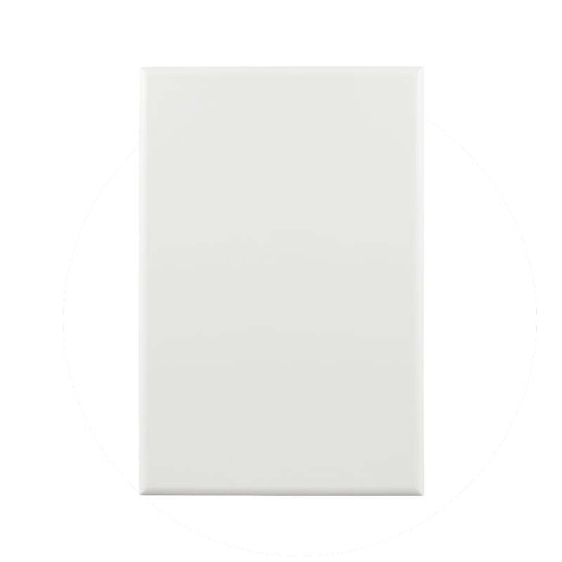 Basix S Series Blank Plate - White
