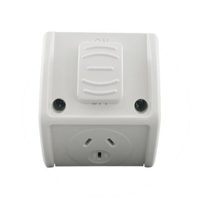 Splash Series Single GPO - CS-WPOS10NH